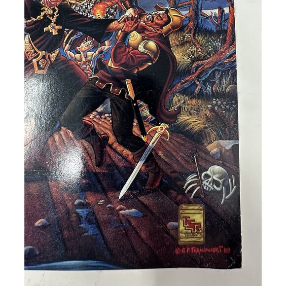 Advance Dungeon & Dragons AD&D Battlesystem Miniatures Rules TSR RPG #9266 - Picture 8 of 13